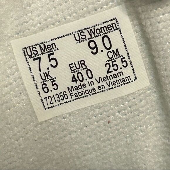 VANS upland mules white pink clogs mules slip on shoes women’s 9 new - Picture 3 of 7